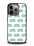 Celtics Pattern Logo iPhone 16 Pro Case OV10917