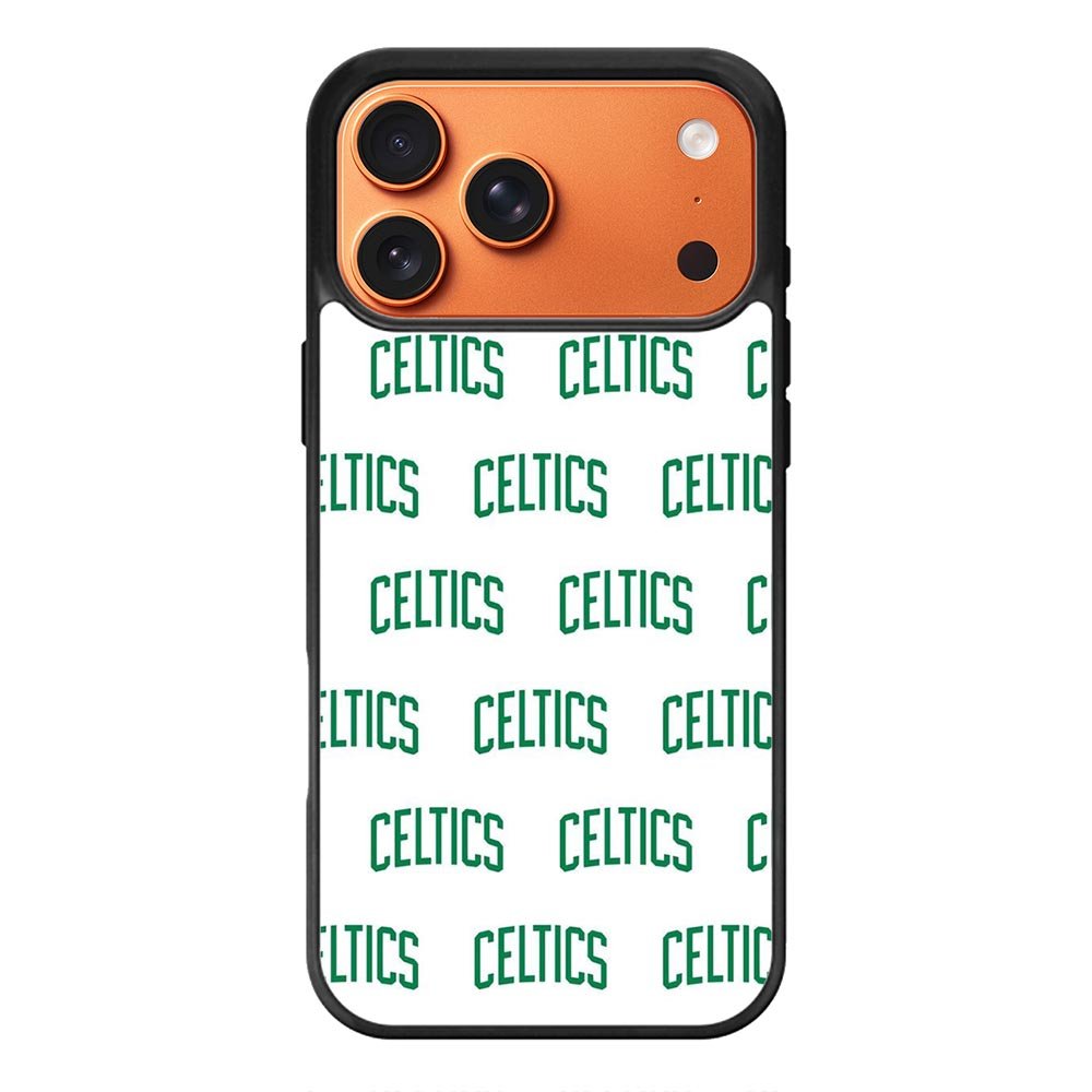 Celtics Pattern Logo iPhone 17 Pro Case OV10917