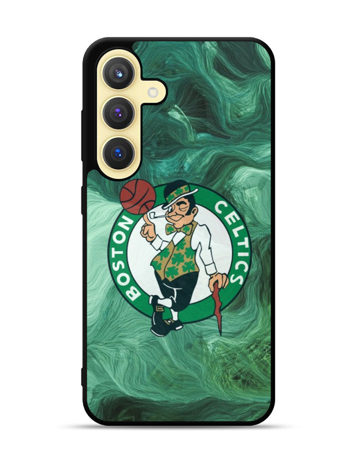 Marble Boston Celtics Samsung Galaxy S23 FE 5G Case QC10894