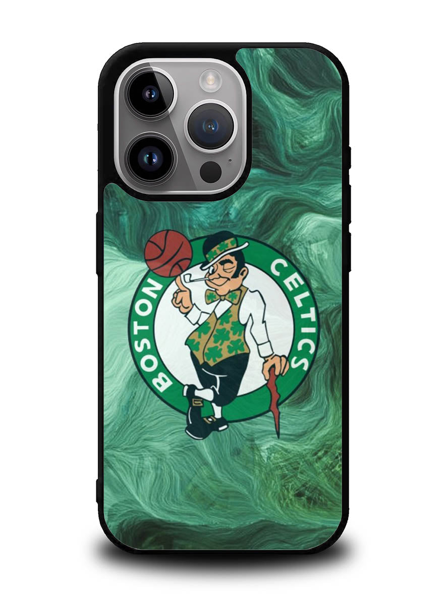 Marble Boston Celtics iPhone 16 Pro Max Case OV10894