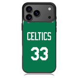 Celtics 33 Jersey iPhone 17 Pro Case OV10915
