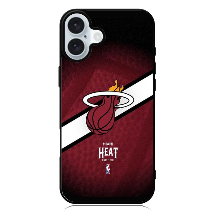 Miami Heat NBA iPhone 16 Plus Case QC10768