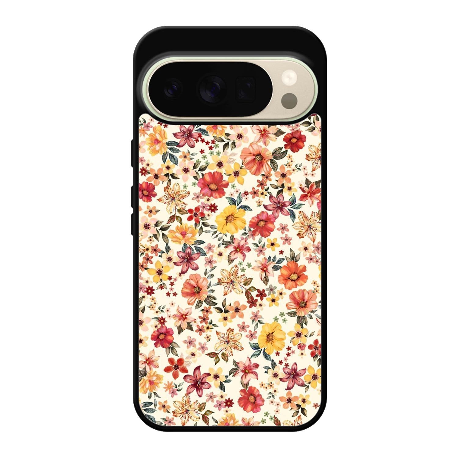 Floral Flower Vintage Google Pixel 10 Pro Case OV10567