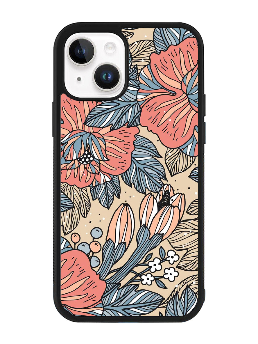 Floral Flower iPhone 15 Plus Case OV10564