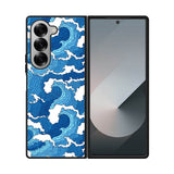 Abstract Wave Samsung Galaxy Z Fold 7 5G Case OV10628