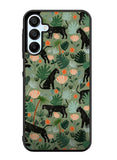 Black Panther on Flores Samsung Galaxy A15 5G Case OV10654