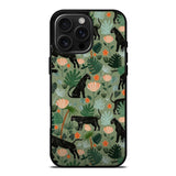 Black Panther on Flores iPhone 16 Pro Case OV10654