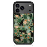 Black Panther on Flores iPhone 17 Pro Case OV10654