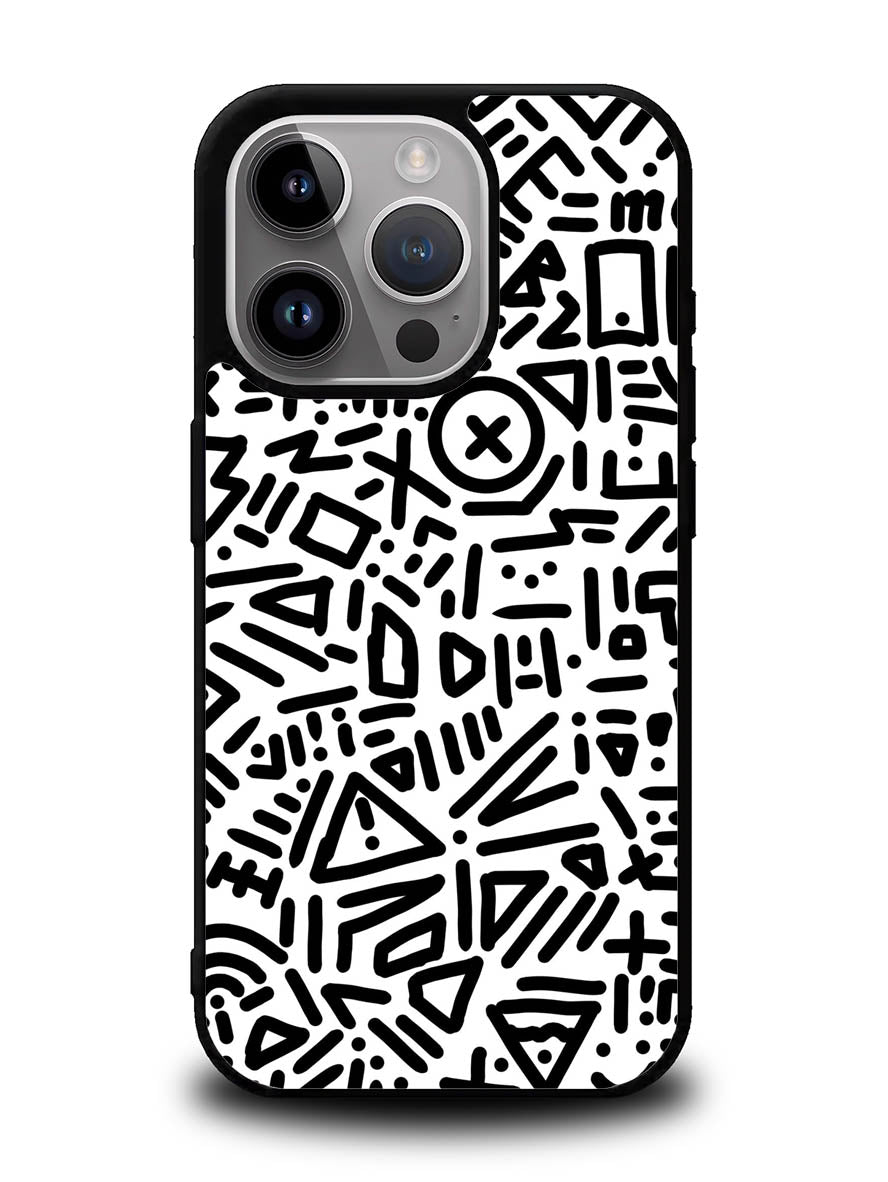 Abstract Line iPhone 15 Pro Max Case OV10627