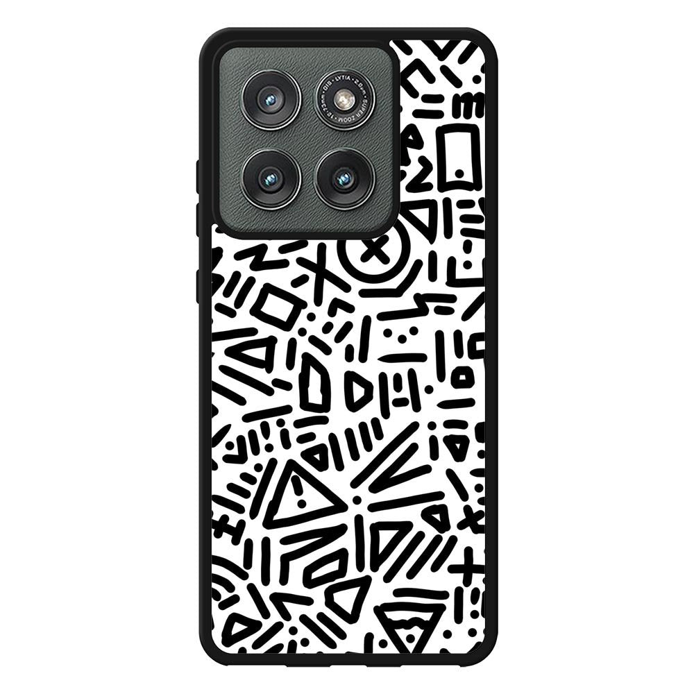 Abstract Line Motorola Moto Edge 2025 Case QC10627