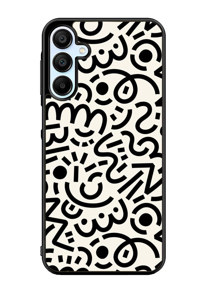 Abstract Doodle Samsung Galaxy A15 5G Case OV10626