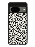 Abstract Doodle Google Pixel 8 Case QC10626