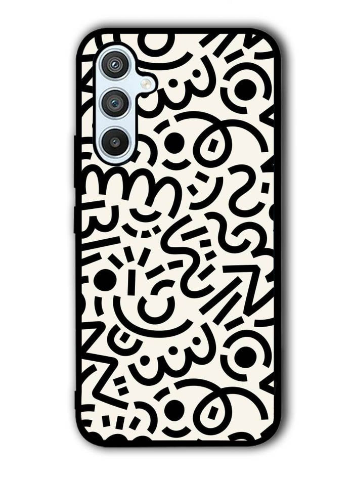 Abstract Doodle Samsung Galaxy A54 5G Case OV10626