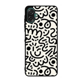 Abstract Doodle Samsung Galaxy A07 Case OV10626