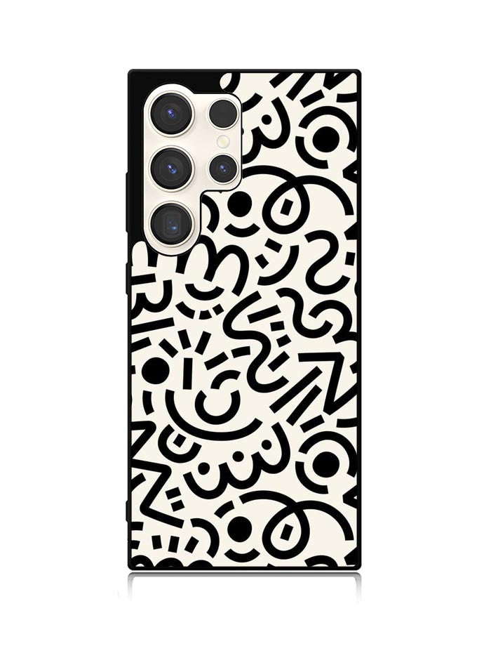 Abstract Doodle Samsung Galaxy S25 Ultra 5G Case QC10626