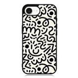 Abstract Doodle iPhone 16e Case OV10626
