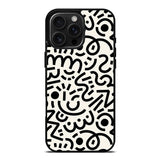 Abstract Doodle iPhone 16 Pro Case OV10626