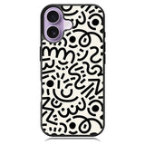 Abstract Doodle iPhone 17 Case OV10626