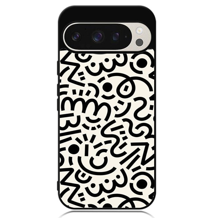 Abstract Doodle Google Pixel 9 Pro XL Case OV10626