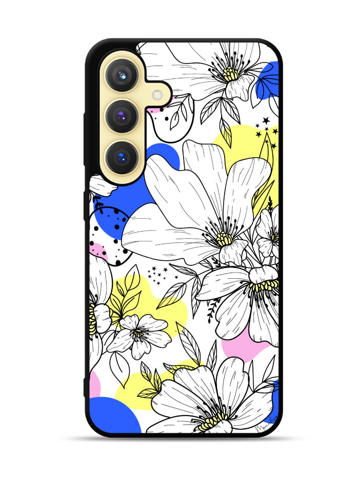 Floral Flower Color Samsung Galaxy S23 5G Case QC10565