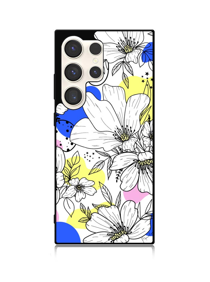 Floral Flower Color Samsung Galaxy S23 Ultra 5G Case QC10565