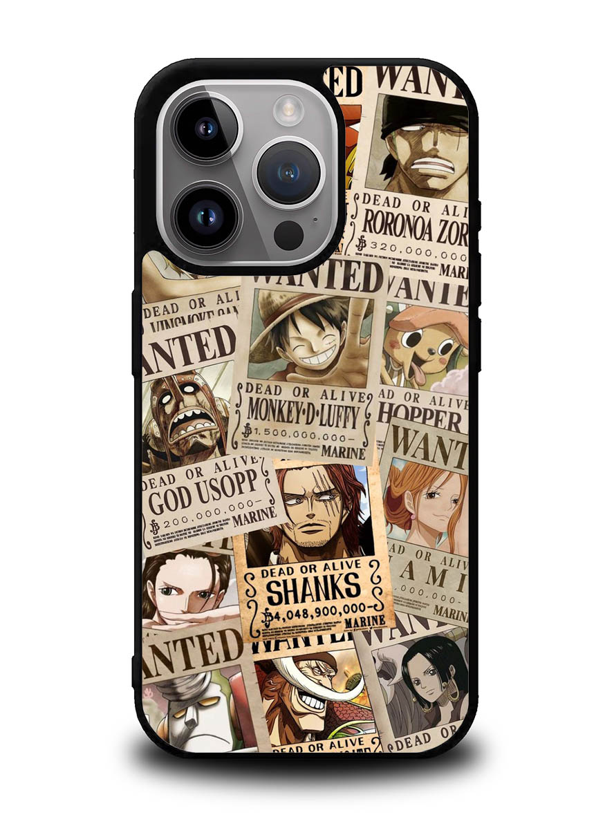Wanted One Piece iPhone 14 Pro Case QC10467