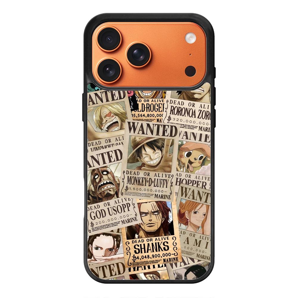 Wanted One Piece iPhone 17 Pro Max Case QC10467