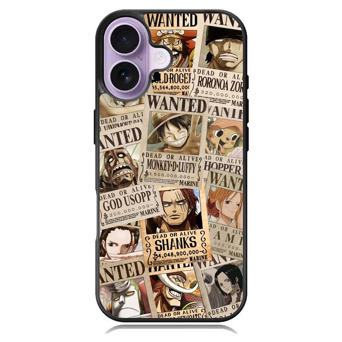 Wanted One Piece iPhone 17 Case OV10467