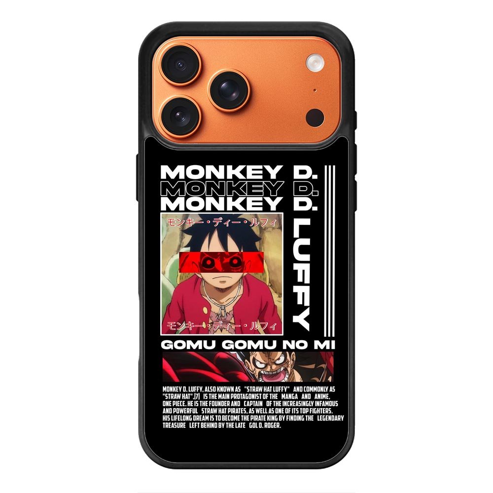 Monkey D luffy Gomu GOmu No iPhone 17 Pro Case QC10502