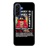 Monkey D luffy Gomu GOmu No Samsung Galaxy A17 Case QC10502