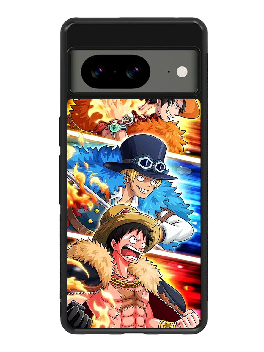 3 Brother One Piece Google Pixel 8A Case QC10395