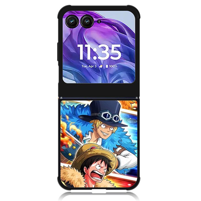 3 Brother One Piece Motorola Moto Razr Plus 2024 , Moto Razr+ 2024 Case OV10395