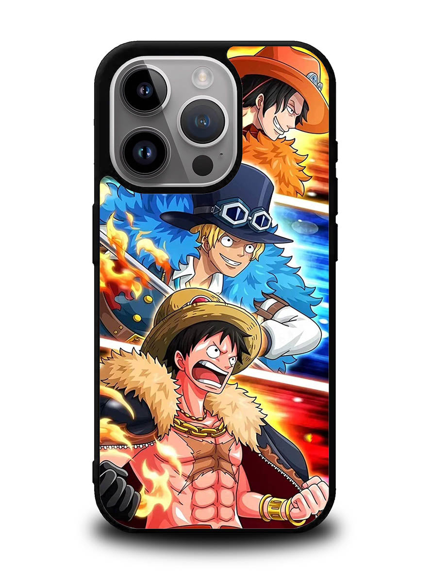 3 Brother One Piece iPhone 15 Pro Case OV10395