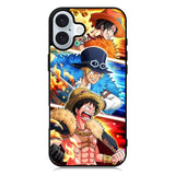 3 Brother One Piece iPhone 16 Plus Case QC10395