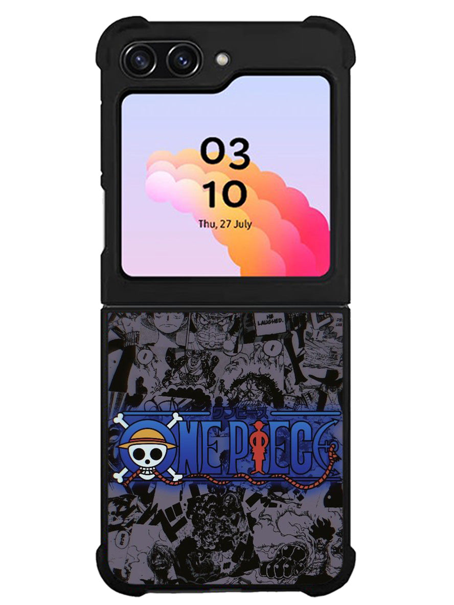 One Piece Comics Logo Samsung Galaxy Z Flip 5 5G 2023 Case