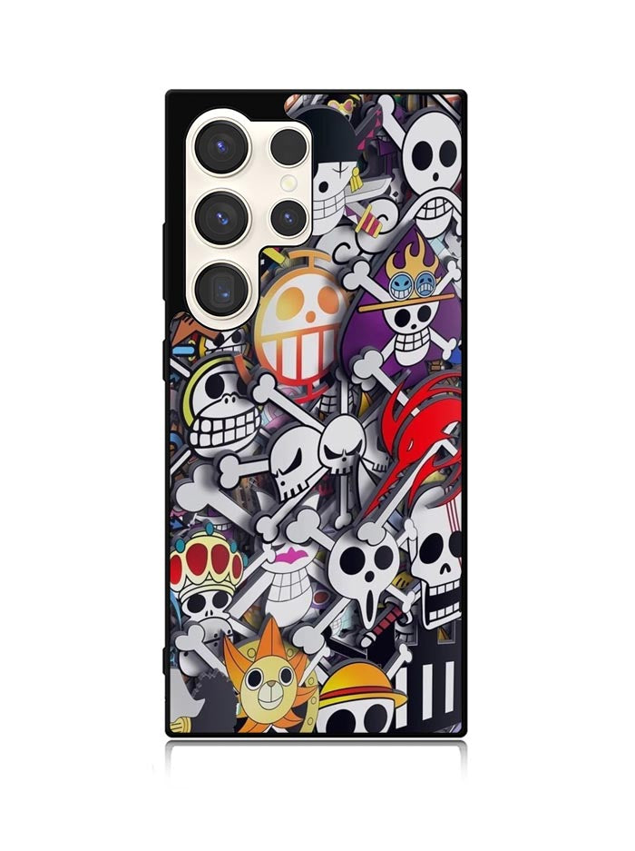 Logo Pirates One Piece Samsung Galaxy S25 Ultra 5G Case QC10617