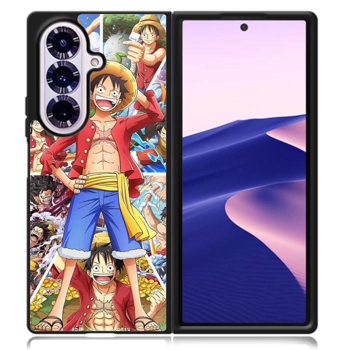 One Piece Luffy Monkey Samsung Galaxy Z Fold 7 Case OV10528
