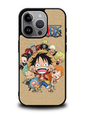 One Piece Anime Character Kawai iPhone 16 Pro Case OV10521