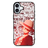 Monkey D Luffy One Piece iPhone 16 Plus Case QC10503