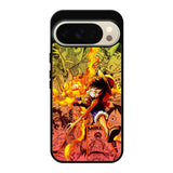 Fire Luffy One Piece Google Pixel 10 Pro XL Case QC10563