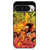 Fire Luffy One Piece Google Pixel 9 Pro XL Case OV10563