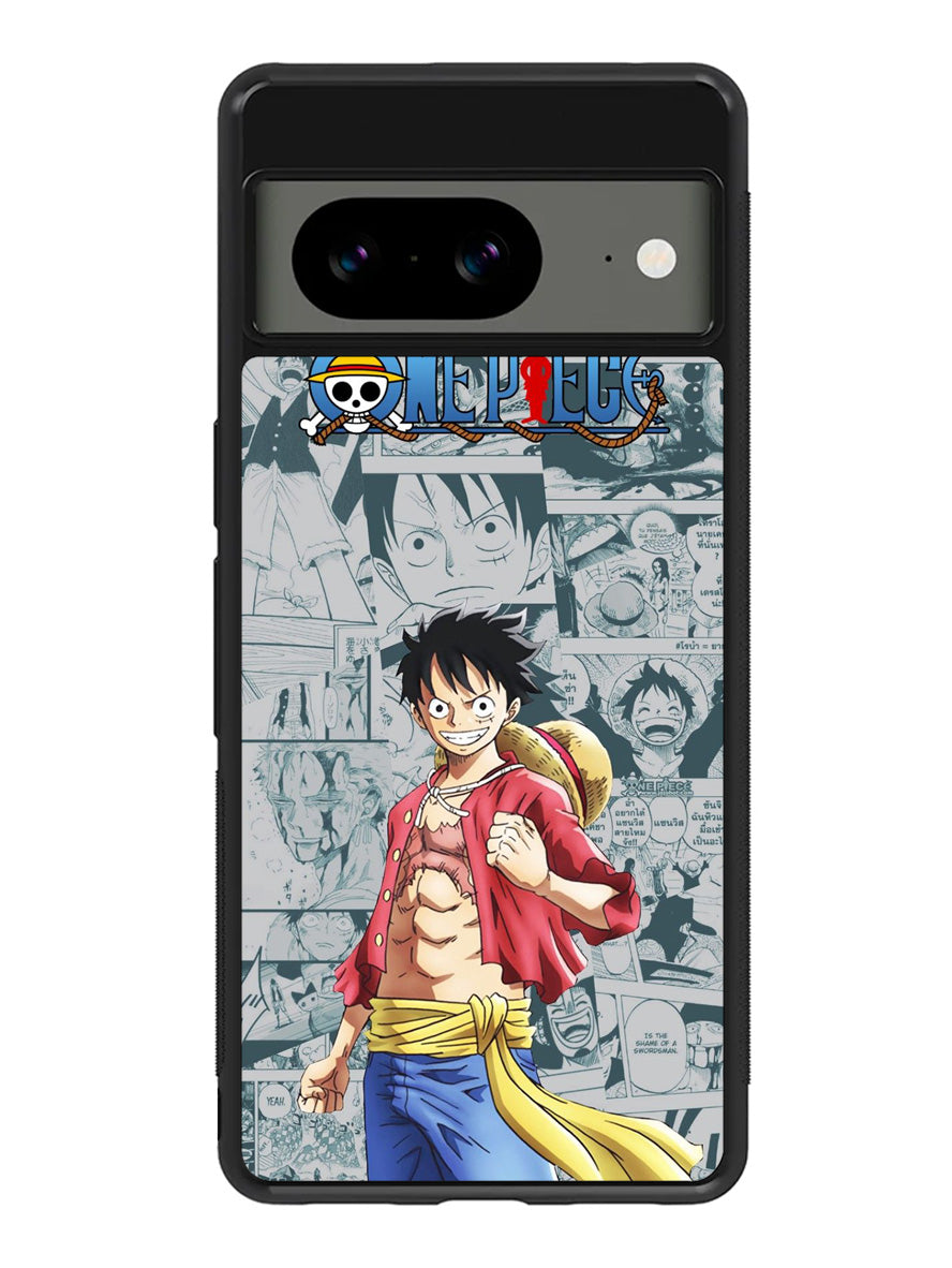 One Piece Comics Luffy Google Pixel 8 Case QC10524