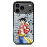 One Piece Comics Luffy iPhone 17 Pro Case OV10524