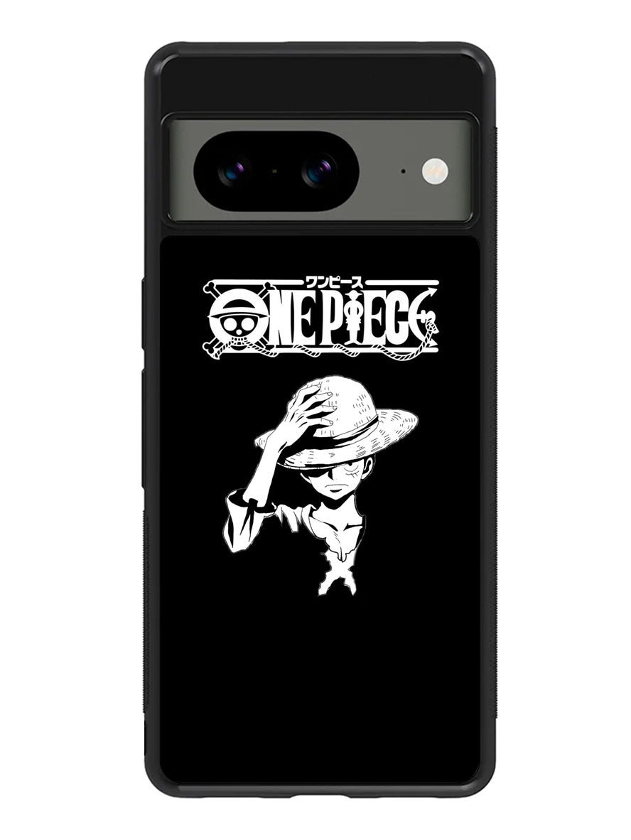 Straw Hat Luffy One Piece Google Pixel 8A Case QC10446
