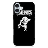 Straw Hat Luffy One Piece iPhone 16 Plus Case QC10446