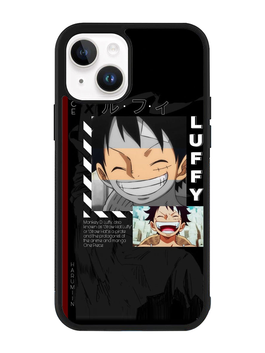 LUFFY One Piece Aesthetic iPhone 15 Plus Case OV10475