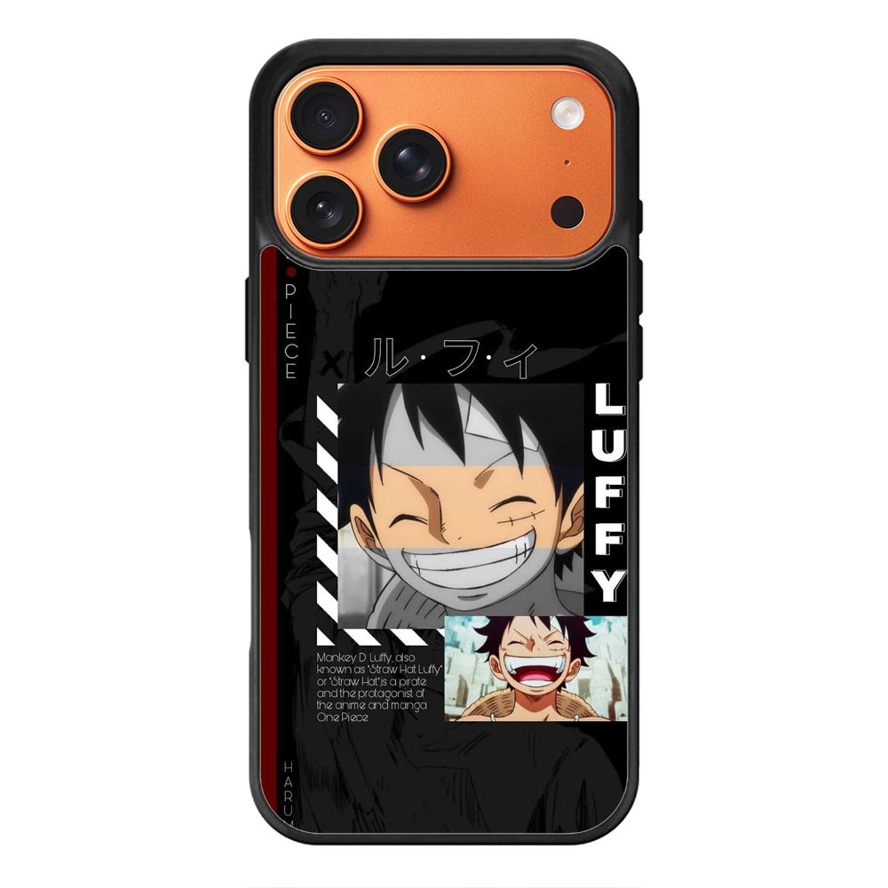 LUFFY One Piece Aesthetic iPhone 17 Pro Max Case QC10475