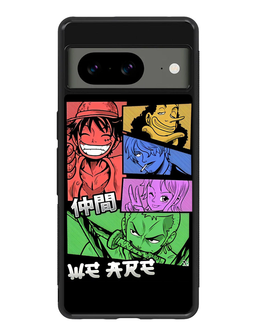 One Piece Color Team Google Pixel 8A Case QC10522