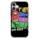One Piece Color Team iPhone 16 Plus Case QC10522