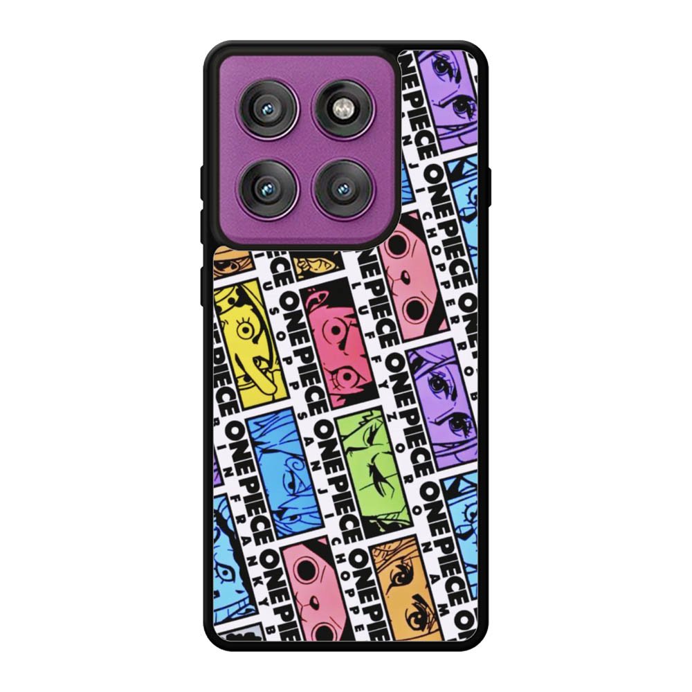 One Piece Sticker Face Motorola Moto Edge 60 Pro Case QC10530